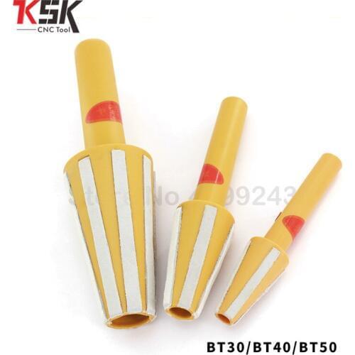 CNC cleaner BT30 BT40 HSK40 HSK50 HSK63 CNC Spindle Taper Collet Holder Wiper Cleaner Brush Cleaning for CNC milling machine