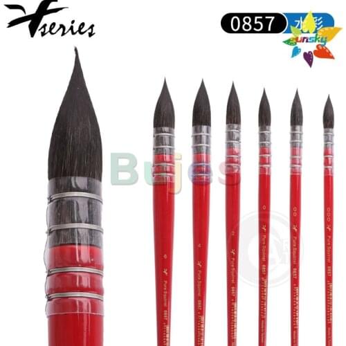 Original V Series 0857 Artist Pure squirrel hair Classical watercolor brush pen Delicate and soft hair Art supplies