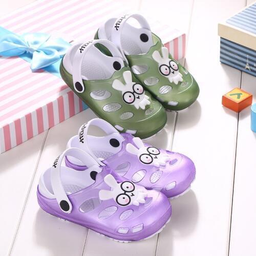 2020 New Fashion Children Garden Shoes Boys And Girls Cartoon Sandal Summer Slippers High Quality Kids Garden Baby Sandals