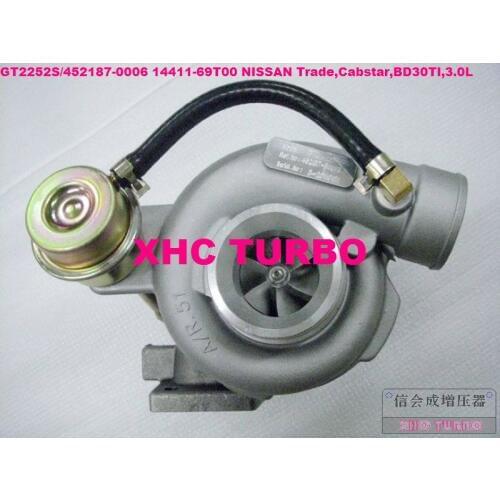 NEW GT2252S 452187-5006S 14411-69T00 Turbocharger Turbo Turbine for Nissan Trade Cabstar BD30TI,3.0L 106HP