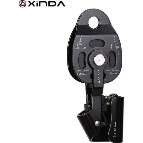 XINDA Top Quality Professional Lift Weight Pulley Device Rescue Survive Gear outdoor rock climb high altitude Heavy transport