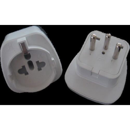 5PCS Switzerland Travel Plug Adapter Universal Outlet change AU/UK/US/EU To Switzerland 3 Pin Grounded Plug Adaptor