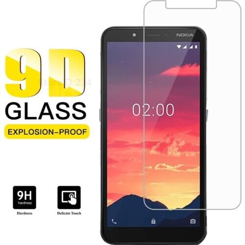 9D Protective Tempered Glass on For Nokia C2 C 2 2020 Glass Mobile Phone Film Screen Protector For Nokia C2 Pelicula de vidro