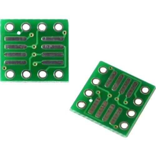 Lead-free so/msop/tssop/soic/sop8 to dip8 wide body narrow body adapter board PCB 8pin