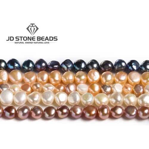5A Natural Freshwater Pearl Beaded High Quality Irregular Shape Loose Beads for Make Jewelry DIY Bracelet Necklace Accessory