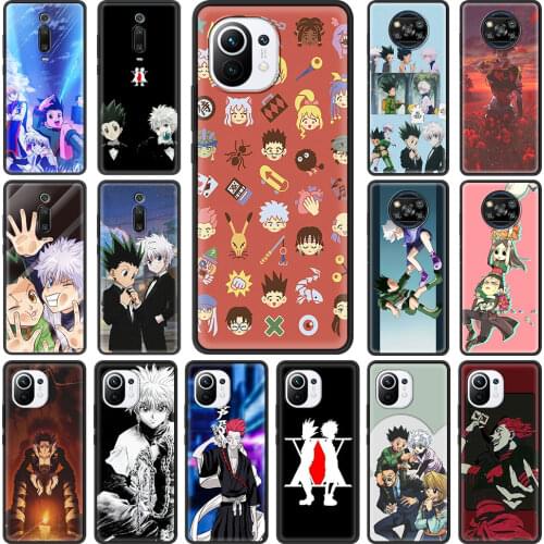Hunter X Hunter HXH Anime Phone Case for Xiaomi Mi Poco X3 NFC M3 F1 10T 9T Pro Note 10 A2 8 Lite 5G 11 CC9 9 SE 11 Cover