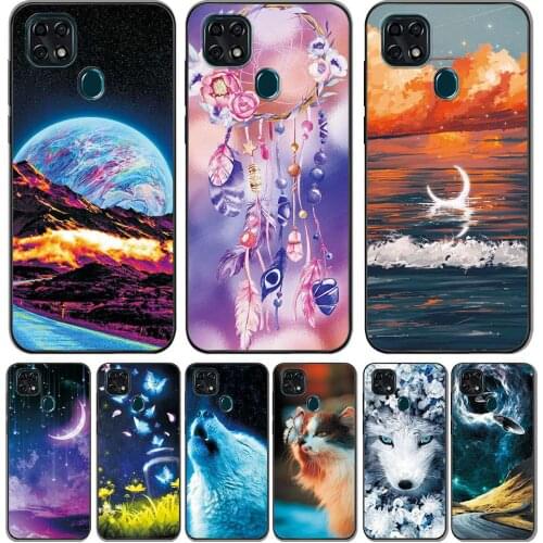 For ZTE Blade V2020 Vita Case Cover V2020 Smart Cartoon Soft TPU Flowers Cute Cartoon Animal Back Phone bagsFor ZTE V2020 Vita