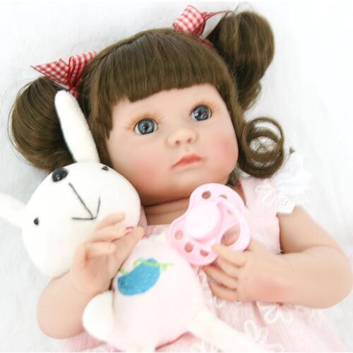 35cm reborn baby doll bebes reborn corpo de silicone inteiro realista vinyl reborn girl princess l.o.l doll surprises gift