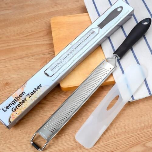Stainless Steel Zester Portable Fruits Grater Kitchen Gadget Cooking Accessory