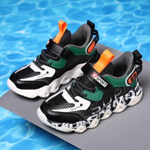 2021 new childrens rubber-soled basketball shoes childrens outdoor sports shoes teenagers student sports shoes
