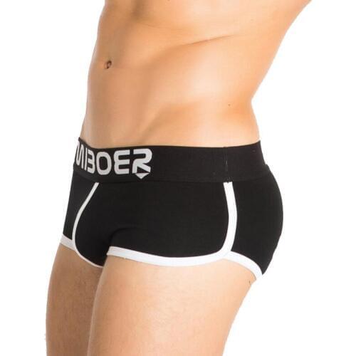 Sexy Mens Briefs Letter Print Shorts Breathable Black Underwear Swimming Briefs Brands Mens Underwear Briefs Plus Size M-XXL