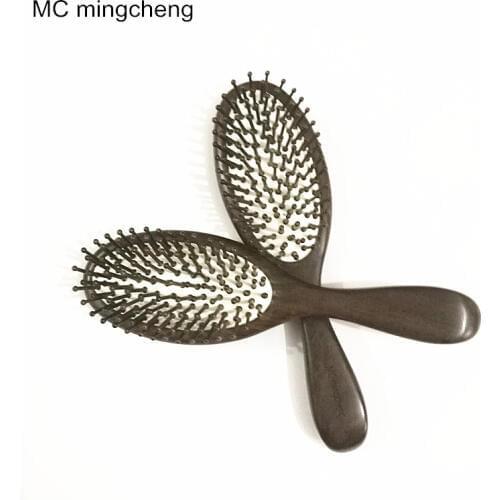 MC Box Packing Ebony Professional Hair Comb Health Care Massage Combs Anti-static Hair Brush Reduce Hair Loss Hairdress Styling