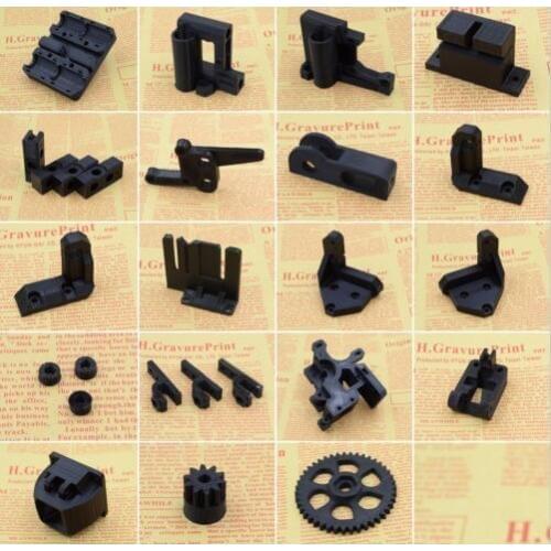 Prusa i3 Rework FDM Reprap Prusa I3 rework plastic printed parts kit/set M5/M8 lead rod version available