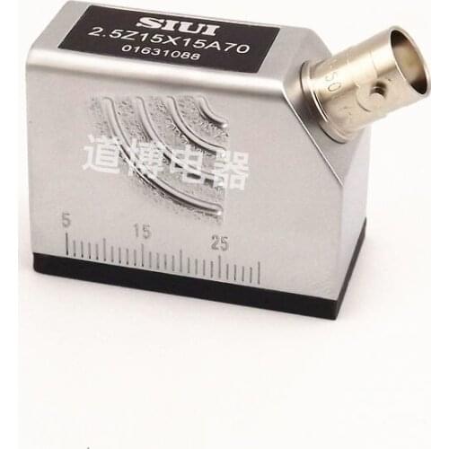 Ultrasonic Oblique Probe SIUI 2.5Z15X15A45 / A60 / A70 Flaw Detector Detection Probe