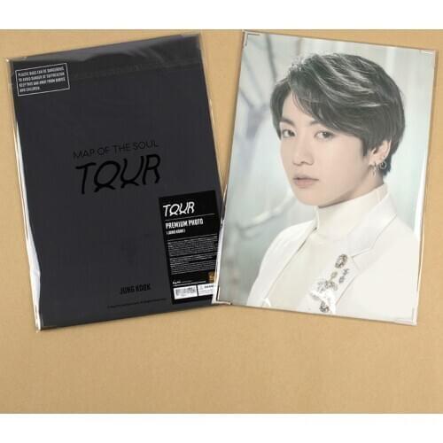 South Korean Groups KPOP Bangtan Boys Poster Map of The Soul Tour Photo Card Picture JUNG KOOK JIMIN JIN SUGA V RM J-HOPE