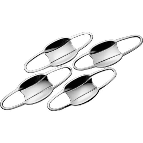 FOR Xpeng G3 520/400 Refit 304 Stainless Steel Outer Door Bowl Handle Protective Sticker Automobile G3 Refit