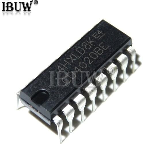 10pcs CD4020BE CD4023BE CD4011BE CD4013BE CD4015BE CD4017BE CD4021BE CD4024BE CD4026BE CD4027BE DIP