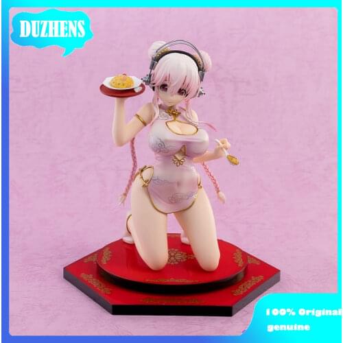 100% Original:SUPER SONICO kneeling position chi-pao style 1/7 Action Figure Anime Figure Model Toys Figure Collection Doll Gift