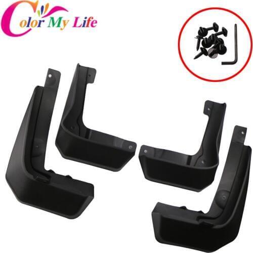 4Pcs/Set Car Mudflaps Front Rear Fender Mudflaps for HONDA Vezel HR-V HRV 2014 - 2019 Mud Flaps Splash Guards Auto Mudguards