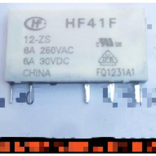 5 teile/los Relais HF41F 12-ZS 5-pin HF41F-12-ZS 12VDC 6A