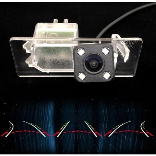 Car Intelligent Parking Tracks Camera for Audi A1 A3 S3 RS3 A4 S4 RS4 A5 S5 RS5 2010~ HD CCD Back up Reverse Rear View Camera