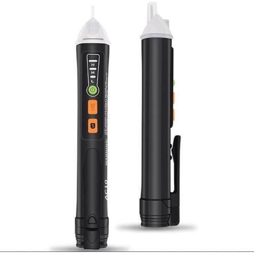 Non-Contact Electricity Detectors Tester Pen Meter Volt Current Test Pencil With LED Flashlight Buzzer Alarm For Electrician