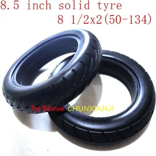 Free shipping 8.5 Inch 8 1/2X2 (50-134) Solid Tyre for Baby Carriage Wheelbarrow Electric Scooter Tyre