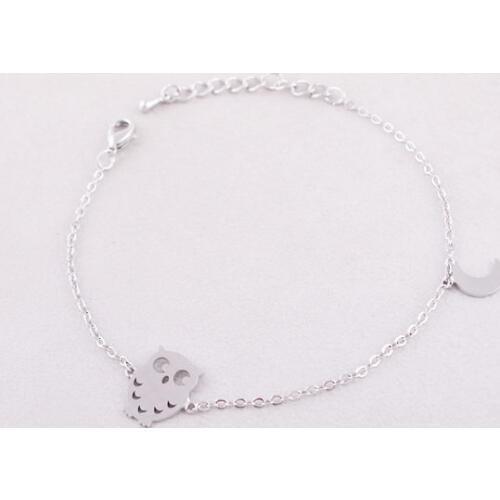 Night Owl Bracelet --Gold /Silver 2 colors Free combination