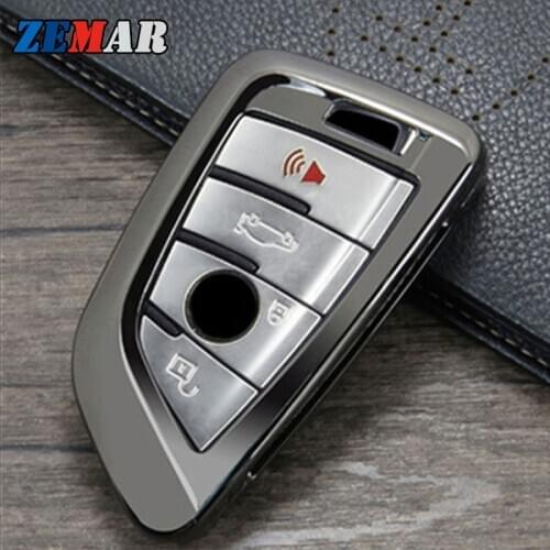 Zinc alloy Car Key Cover Case Shell for BMW G30 G20 F34 F10 F30 F20 F52 G11 G12 X5 F15 X6 F16 X1 F48 X3 F25 X4 F26 M Accessories