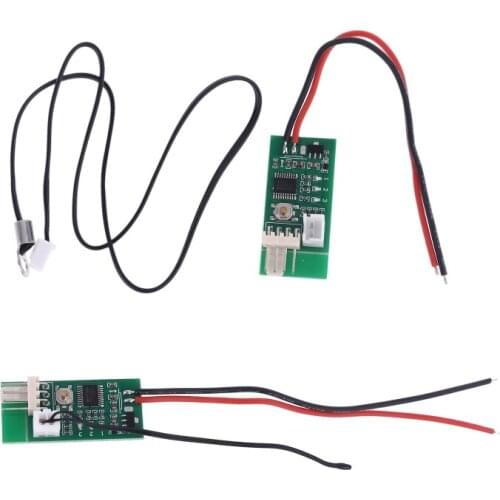 DC 12V PWM Speed Controller Fan Speed governor 4 Wire Computer Temperature control Switch for PC CPU Cooler Fan Alarm STK IC