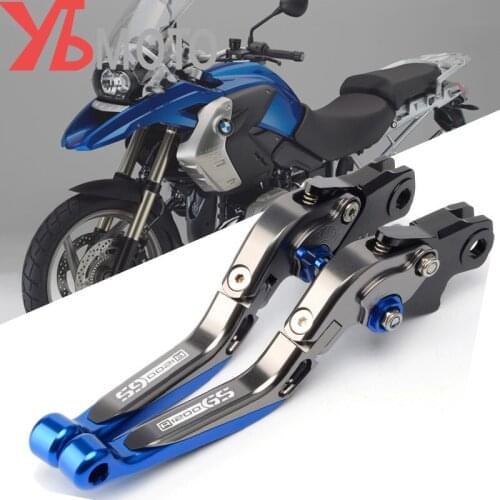 For BMW R1200GS 2004-2012 R1200 GSA adv 2006-2013 Motorbike Aluminum Adjustable Folding Brake Clutch Levers Extendable