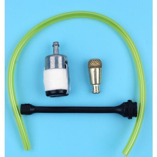 Oil Fuel Filter w/ Line Hose Kit For Husqvarna 61 266 268 272 272XP Chainsaw Replacement Spare Parts 503 42 67-01, 501 51 99-01