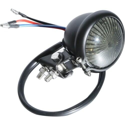 Mini Bate LED Smoke Brake Tail Light For Chopper Bobber Custom Suzuki Harley