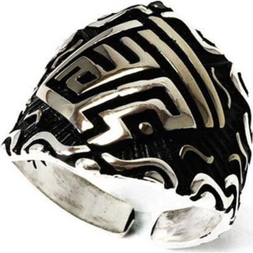 925 sterling Silver Adjustable Men 'S Ring Allah Muhammad Written Special Design And handmade Men ring