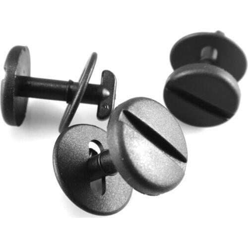 Set of 100 pcs Floor Carpet Mat Clips For Series- Twist Lock with Washers 82119410191