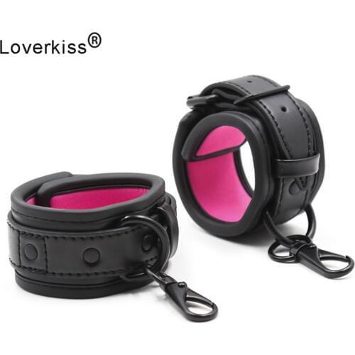 Adult Novelty Sex Toys Comfortable Handcuffs Pink Wome Gay Slave Bdsm Tools Handucffs for Sex Games Fetish Costume Algemas Sexo
