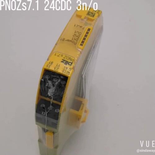 New original PNOZ S7.1 24VDC 3n/o 750167 Safety Relay