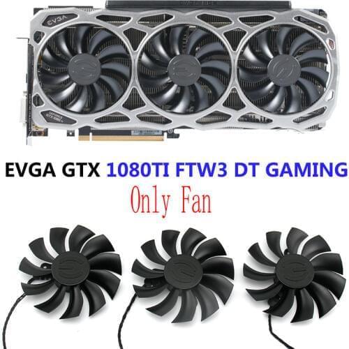 PLA09215B12HH DC12V 0.55A New Original for EVGA GTX 1080TI FTW3 DT GAMING Video Graphics card cooling fan