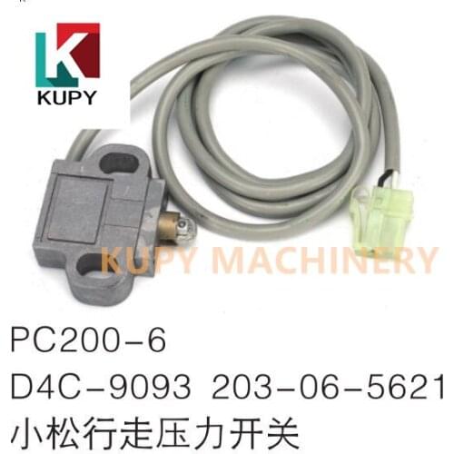 Travel Pressure Sensor Switch D4C-9093 203-06-5621 For PC200-5-6