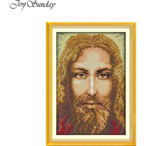 Religious Figure Counted Cross Stitch Kits Embroidery Set 11CT 14CT Printed Water Soluble Canvas DMC DIY Handwork Needlework Set