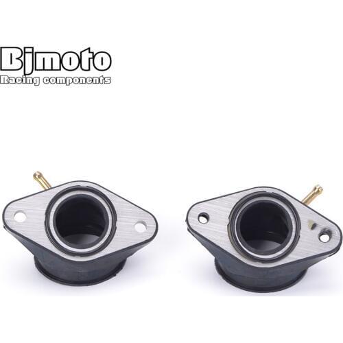Motorcycle Rubber Carburetor Adapter Inlet Intake Pipe fit For Yamaha XV535 Virago XV535H Virago XV535S Virago 535