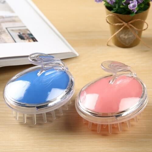 Shampoo Hair Scalp Massage Brush Shower Hair Washing Comb Head Body Massager Bath Spa beauty