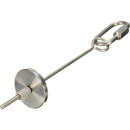 Bird Parrot Stainless Steel Skewer Fruit Vegetable Holder Hanging Food Feed Tool Foraging Toy Cage Accessories