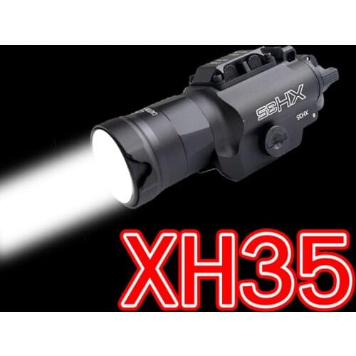 SureFir MASTERFIRE SYSTEM Tactical Weapon XH35 Ultra-High Dual Output LED Hunting Brightness Adjustment Strobe White Light