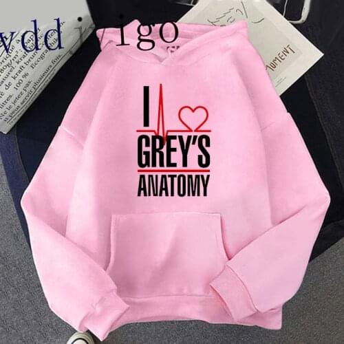 Women You're My Person Fashion Casual Hoody 90s Graphic Cute Sweatshirts New Greys Anatomy Harajuku Funny Cartoon Hoodies Female