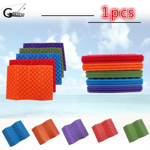 1pcs Waterproof Seat Foam Pad Chair Foldable Folding Outdoor Camping Mat Picnic Moisture-proof Mattress Beach Pad