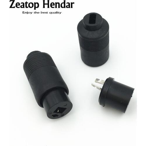 100Pcs 2 Pin DIN Female Speaker Plug 2-Pin Plug Hifi Loudspeaker Solder Connector