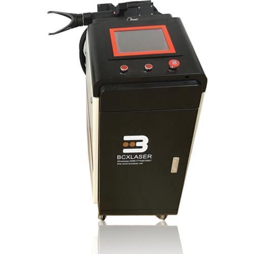 100W Fiber Laser Cleaning Machine for Stone figure surface dust & attachment cleaning