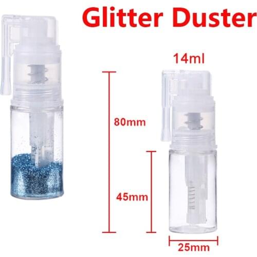 2 Sizes Glitter Duster Spray Bottle Handmake Tools y Powder Bottles For Adding a Shimmer DIY Crafts Projects Card Making