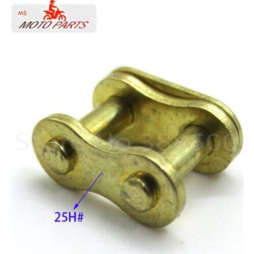 #25H Chain ring link for 43 47 49cc xiaoliyaEngine dirt bike pit bike ATV GO Kart Motorcycle chain